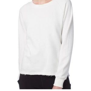 Brand New With Tags. Alternative Apparel Raw Hem Pullover Crewneck Sweatshirt.